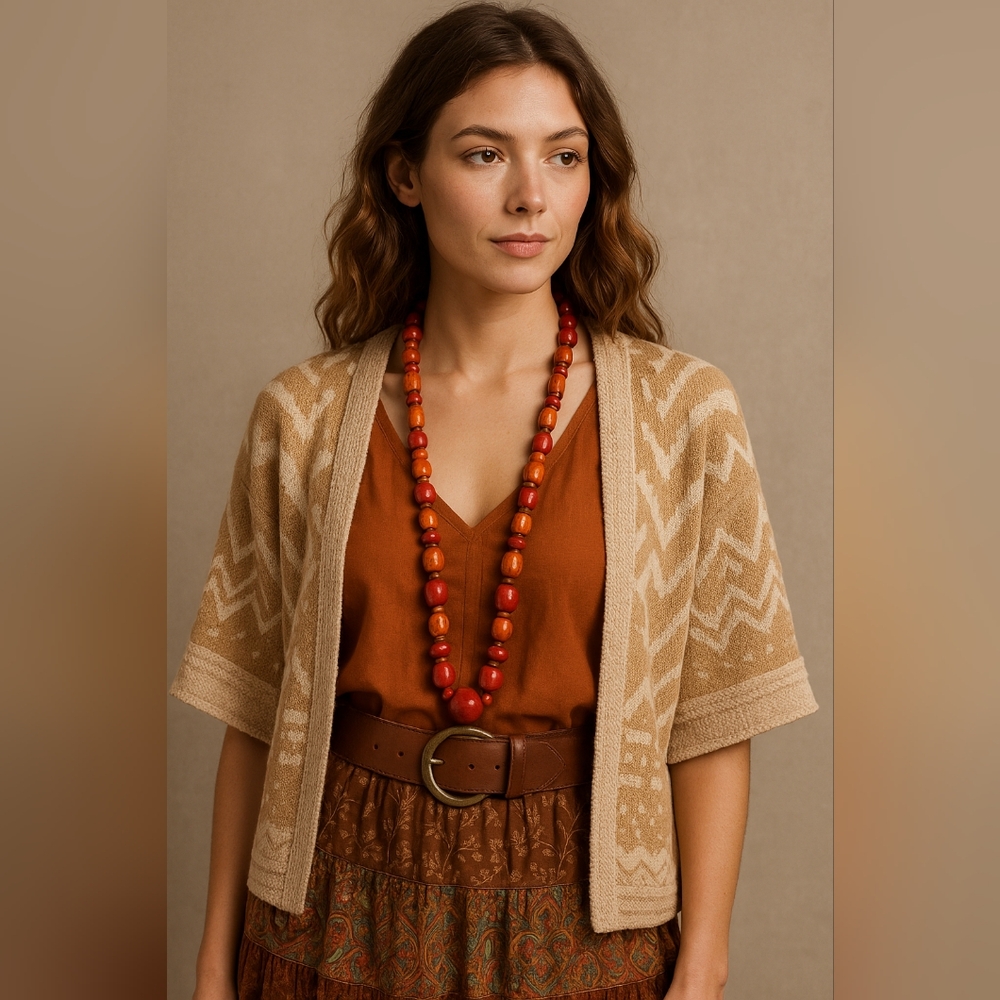 Women  boho necklace